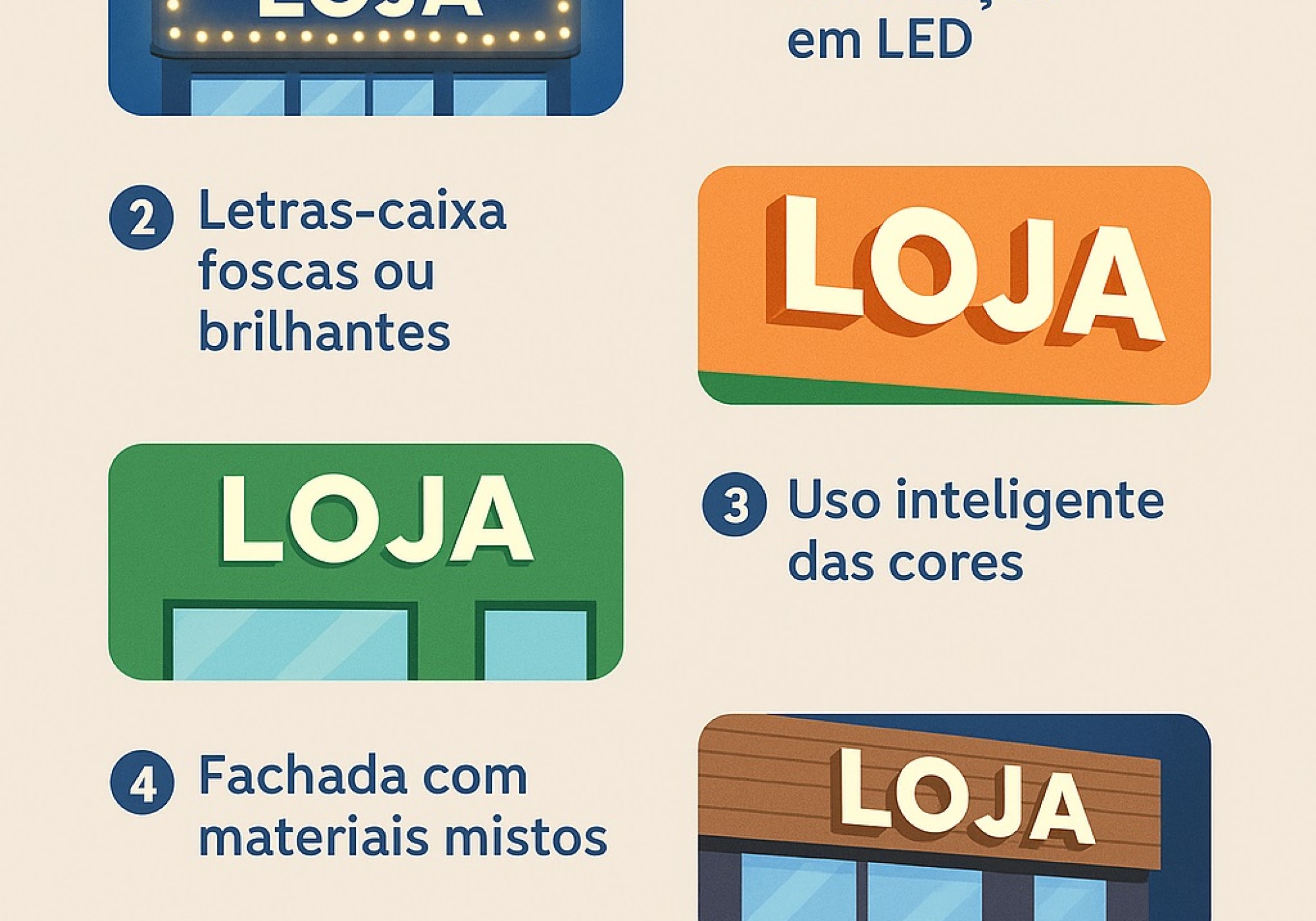  5 ideias de fachadas que atraem mais clientes