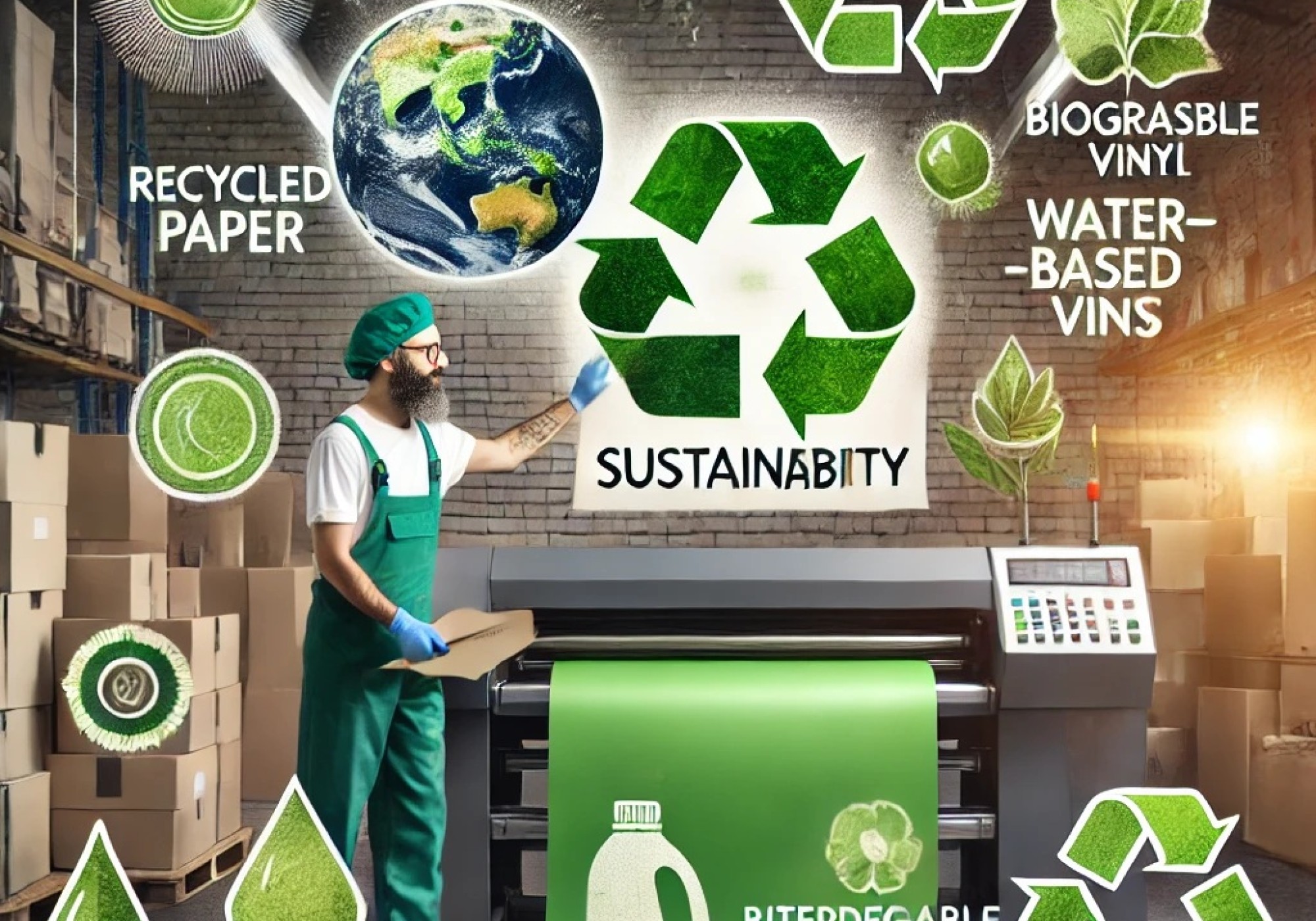 Sustentabilidade na Comunicação Visual: Como Materiais Ecológicos Estão Transformando o Setor